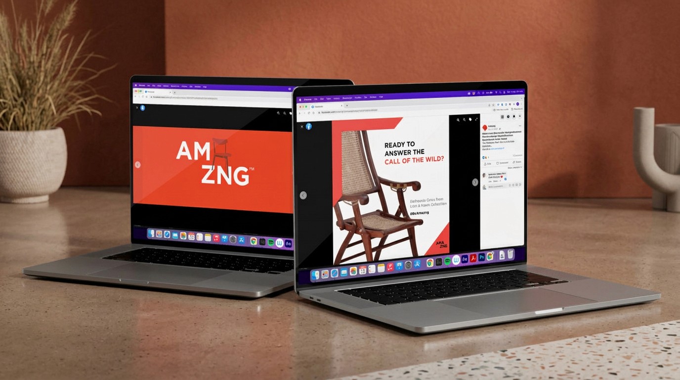 Amazng Furniture & Accessories | Digital-First Brand Identity for a premium Indian furniture brand