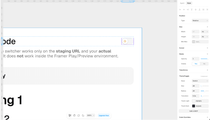 Add a Dark Mode Toggle