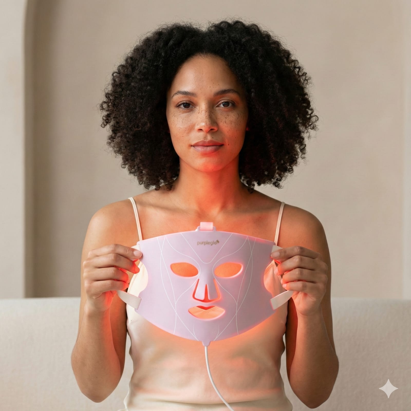 Woman talking on her smartphone.