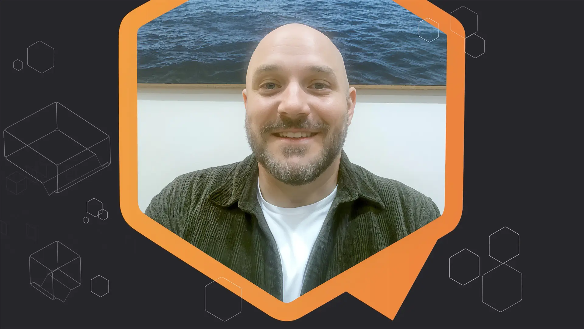 Screenshot of Iain Lumdsen talking in the Paradigm Message Makers Podcast.