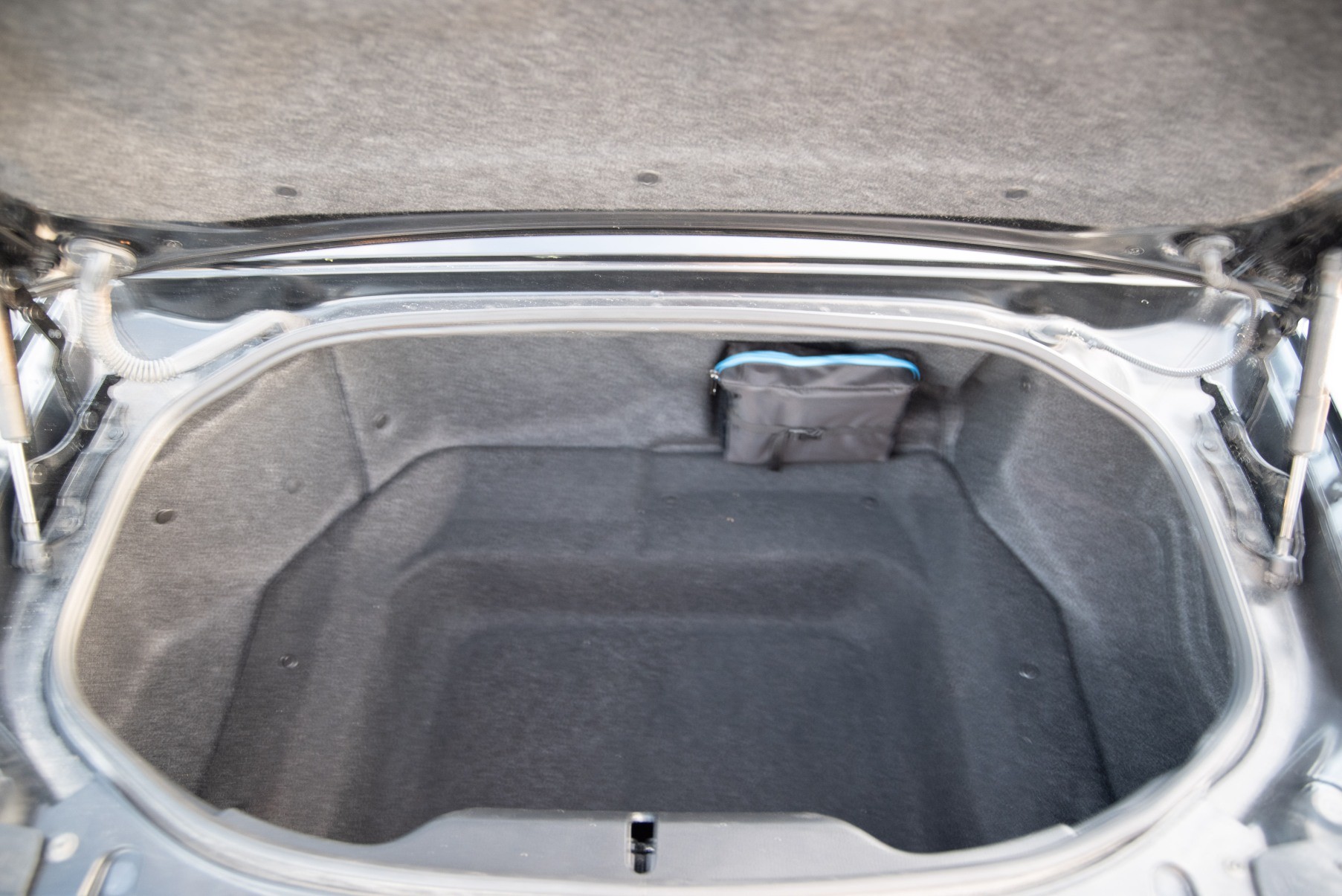 Black Fiat 124 Spider For Rent In Kona On Big Island of Hawaii