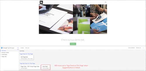 Click URL Debug Click URL Tag Manager
