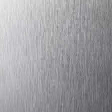 Brushed stainless steel