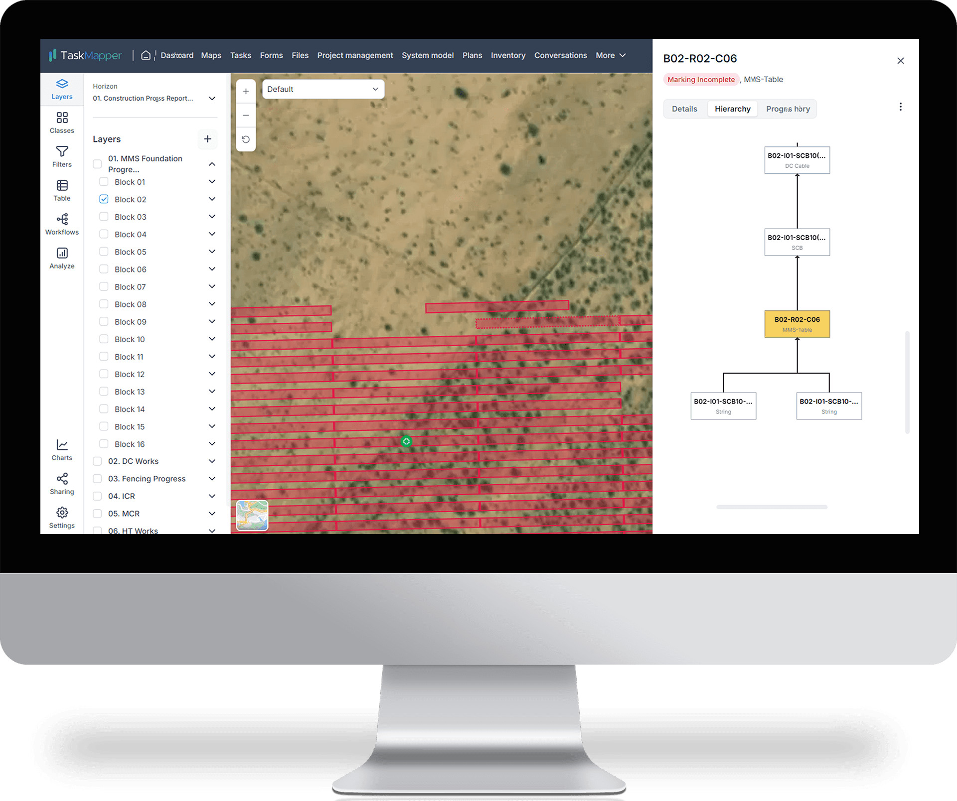 TaskMapper by SenseHawk, a vertical enterprise SaaS solution designed for the solar industry