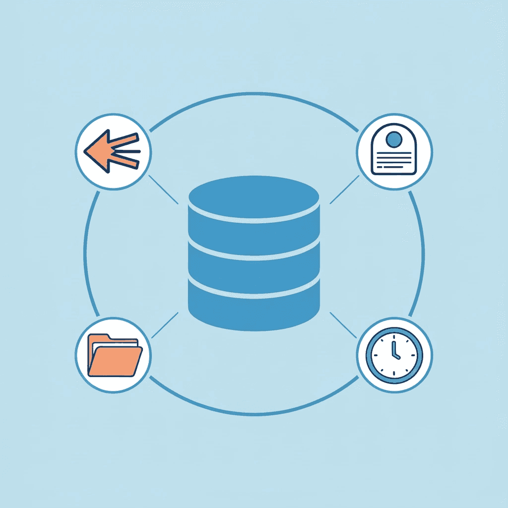 Central knowledge base hub connected to PDFs, web articles, and other document types