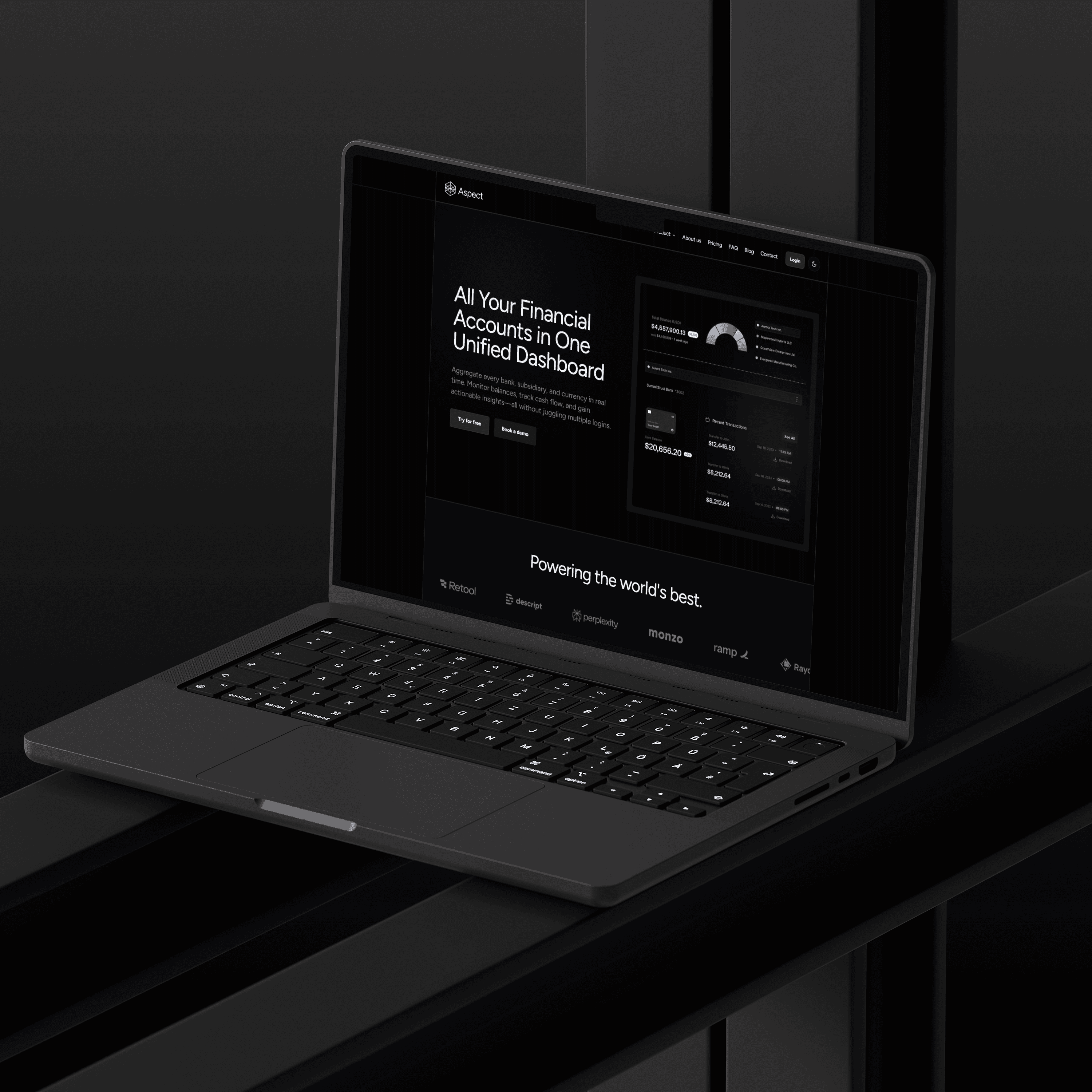 aspect shadcn template