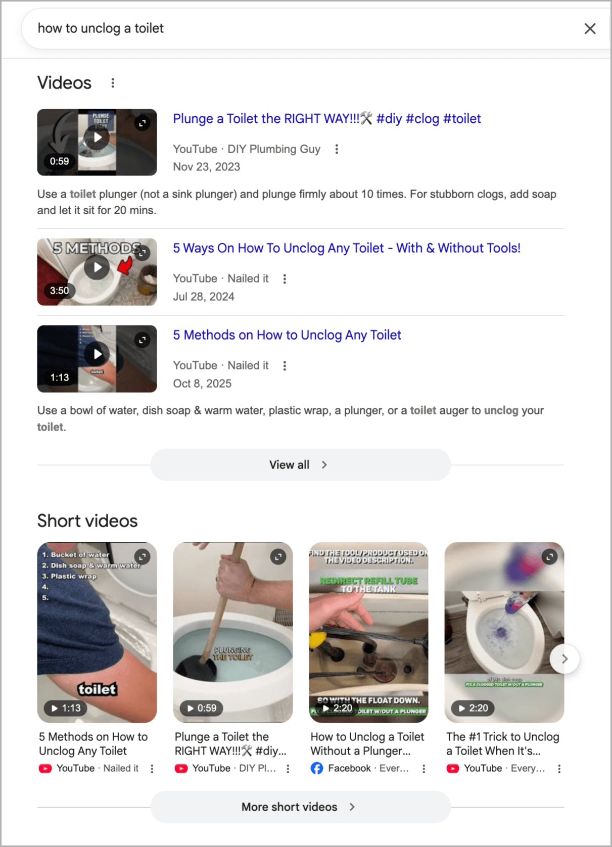 how to unclog a toilet - Google Search
