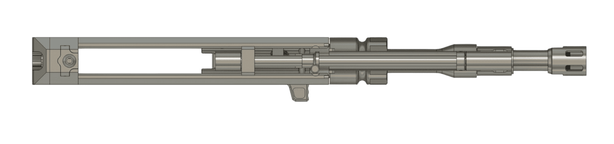 1.36 Top View of the Retractable Brace and the Operating System.
