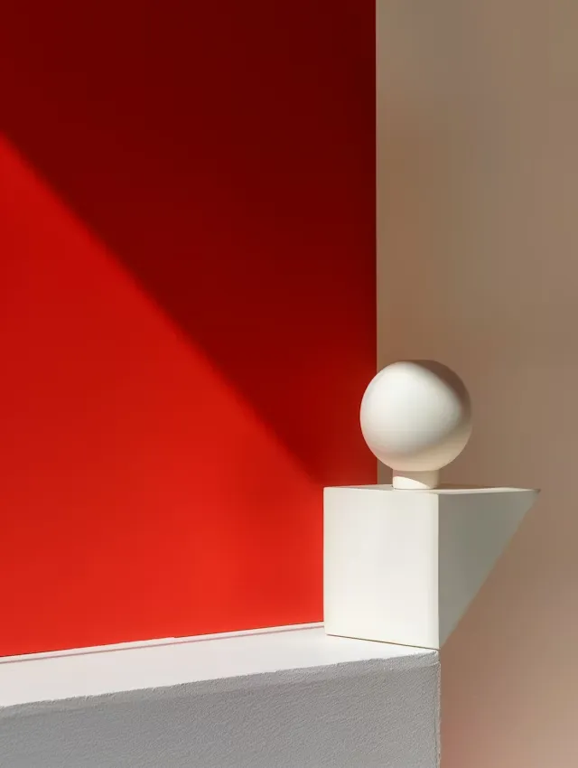 Minimalist Geometric Still Life