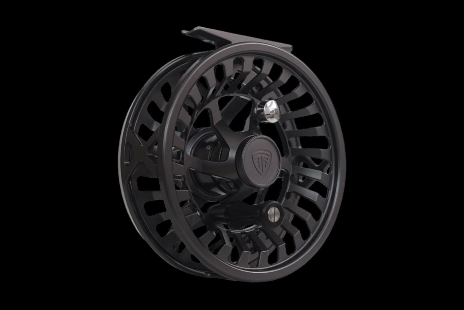 Taylor revenge fly fishing reel slate grey back