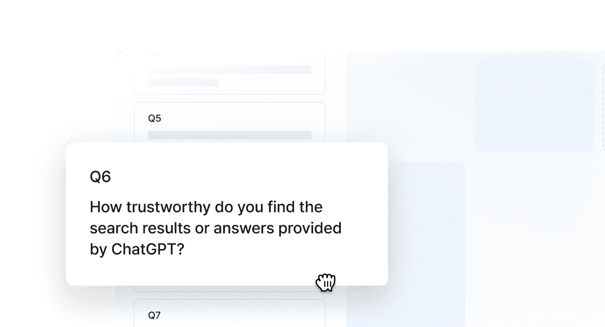 A digital interface showing a pop-up message with text in a chat or messaging context.