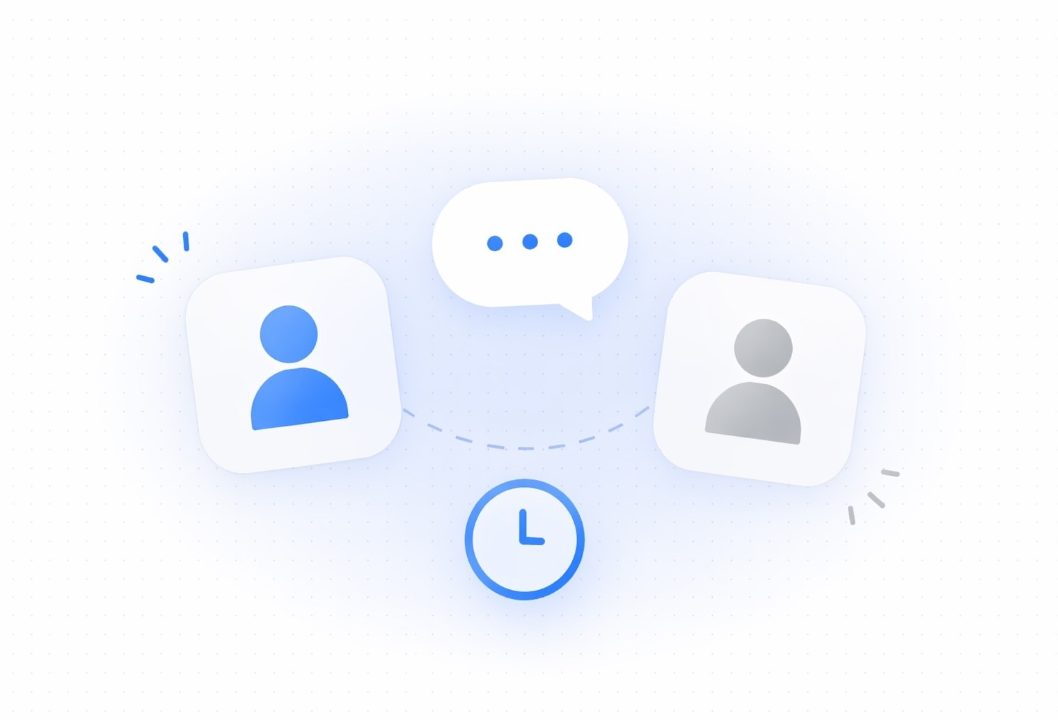 Illustration échange client création site internet compréhension besoins projet web