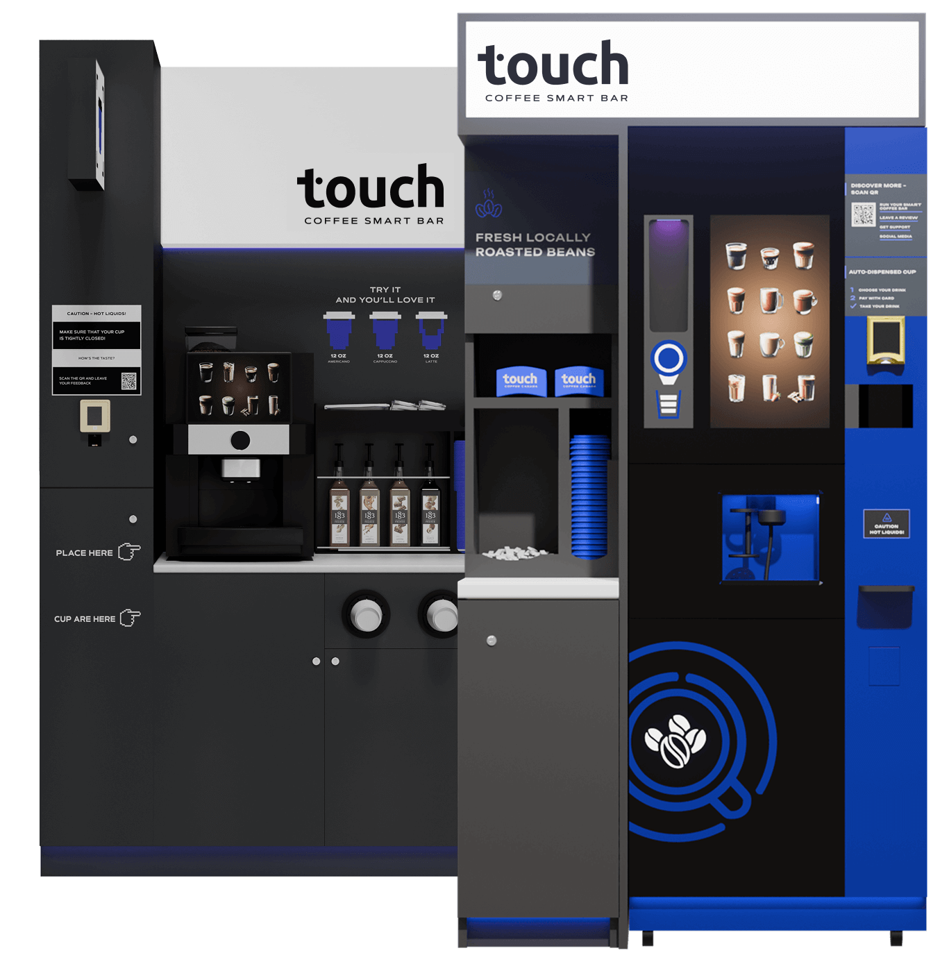 Touch Coffee Smart Bar Models