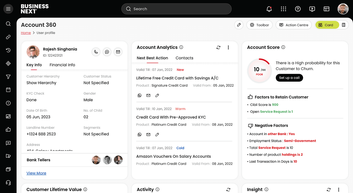 Creatio banking CRM
