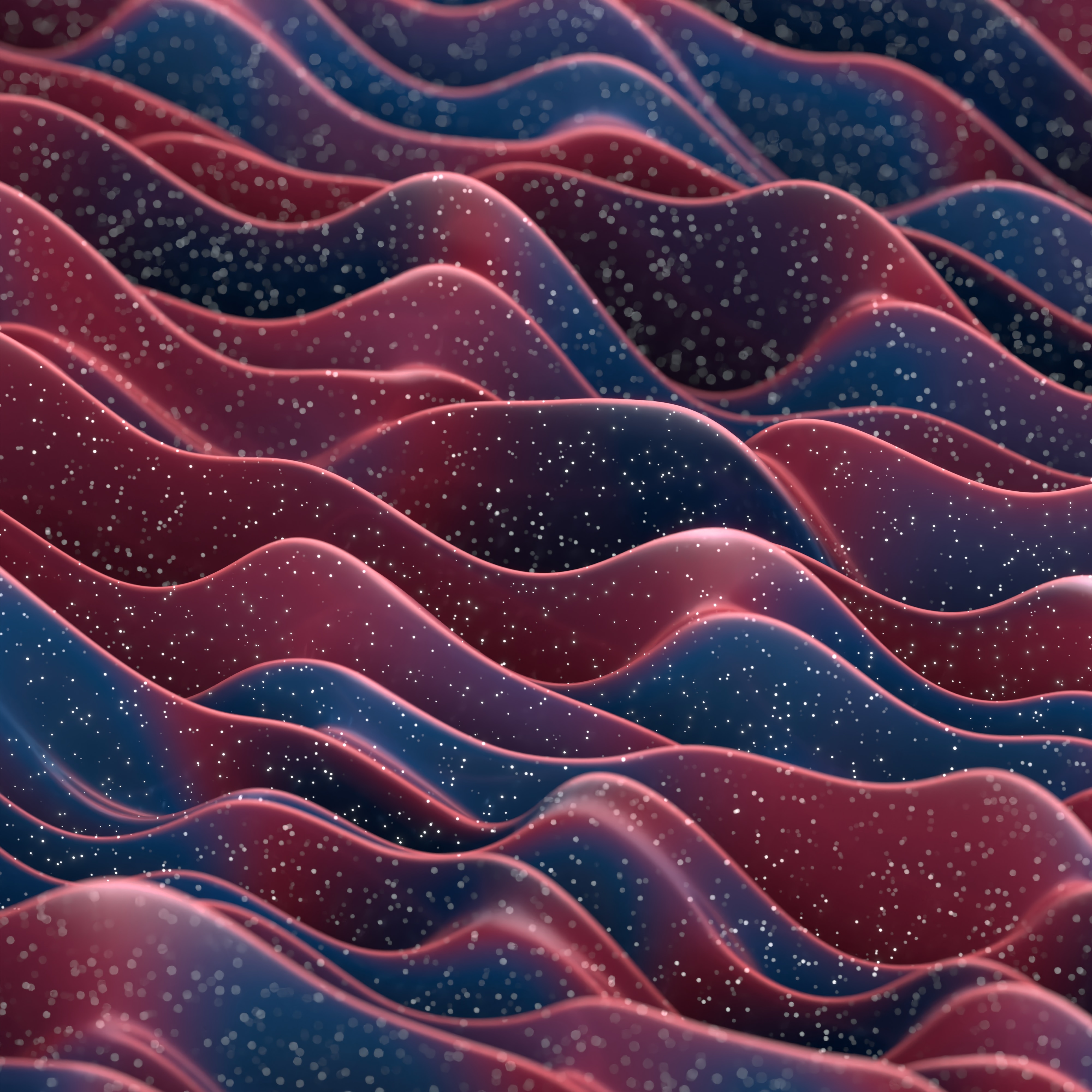 Waves representing generative music