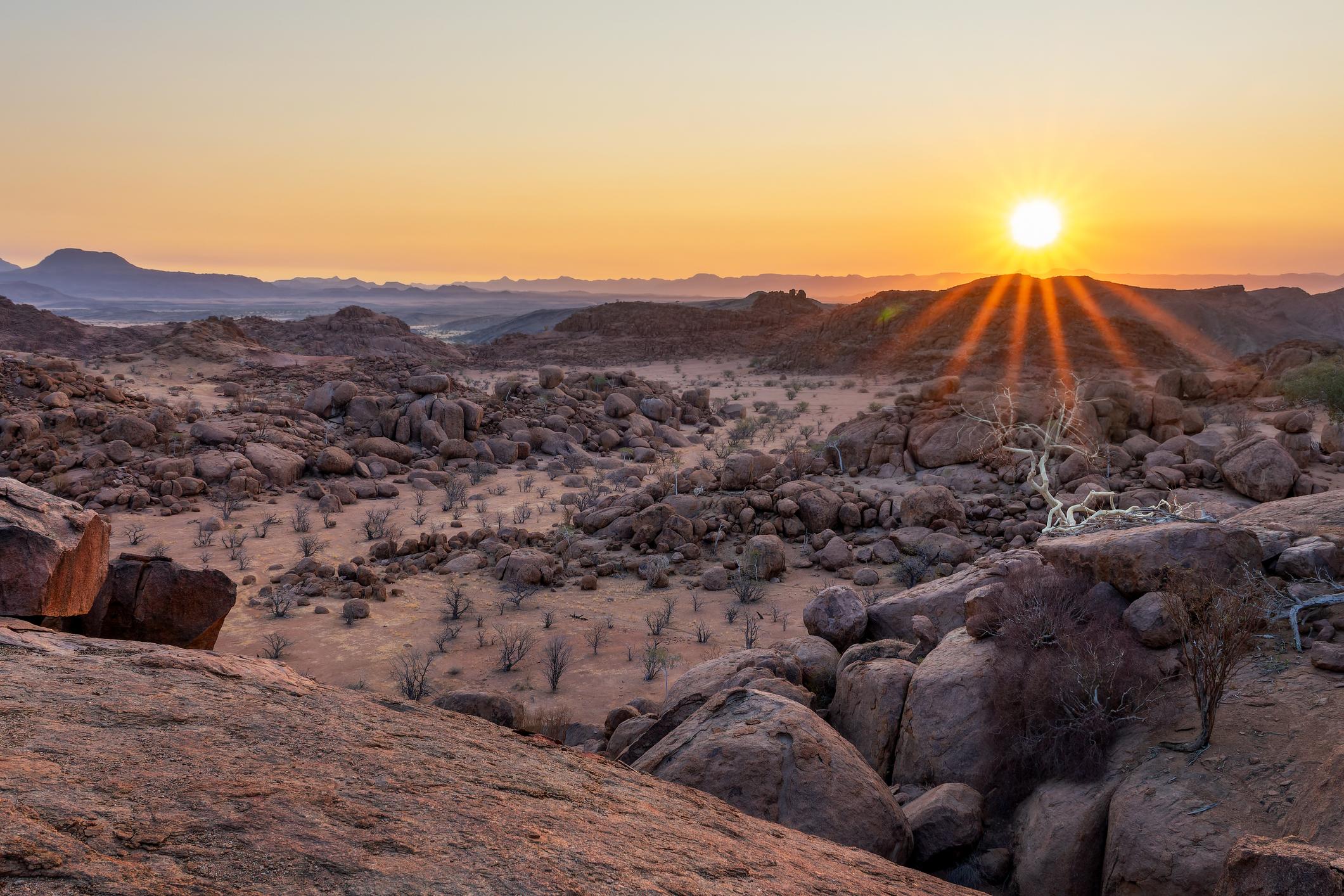 Damaraland Sunset