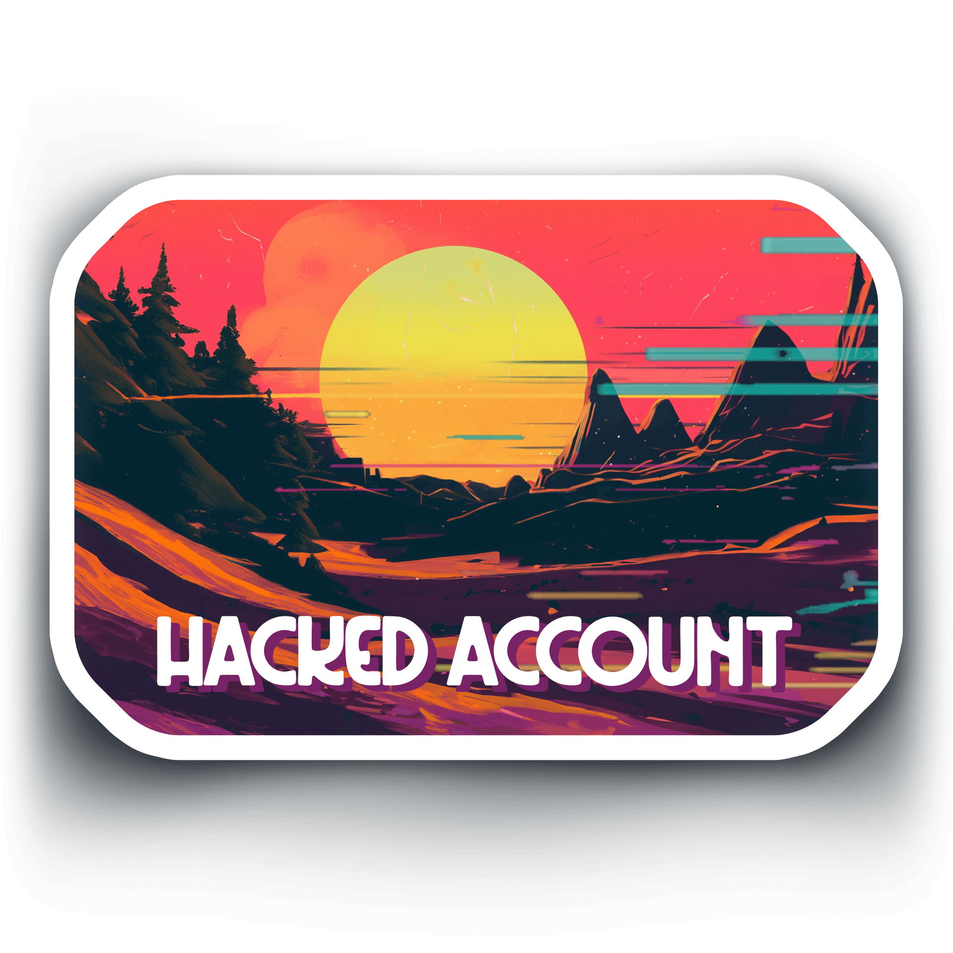 Hacked Account Badge