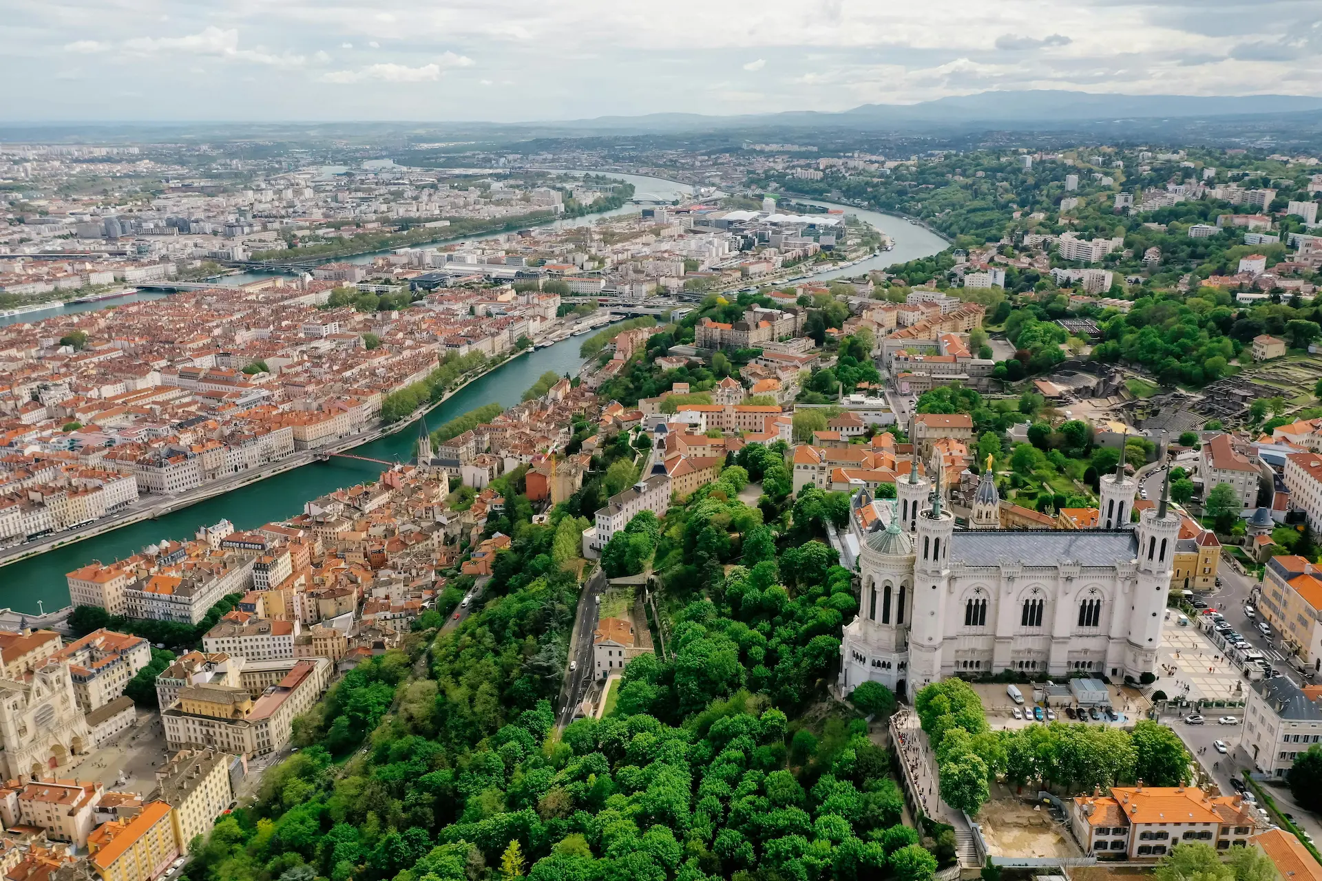Vue de lyon