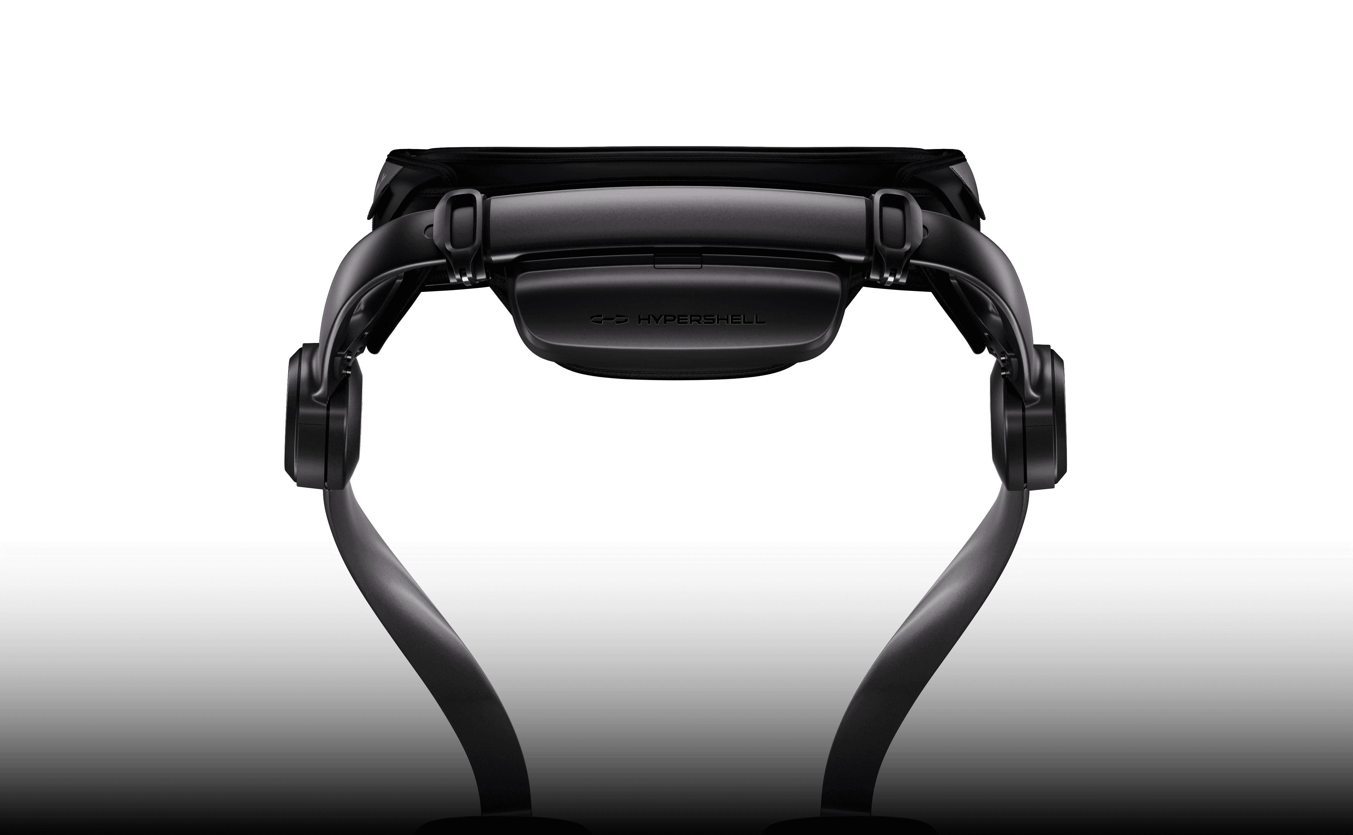 Exosquelette Hypershell X avec batterie intelligente intégrée vue arrière