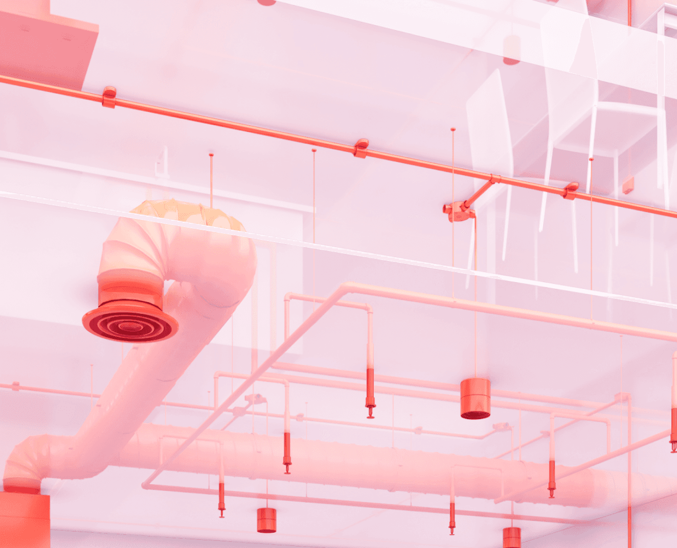 Piping system render