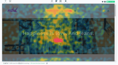 Lucky Orange Dynamic Heatmaps