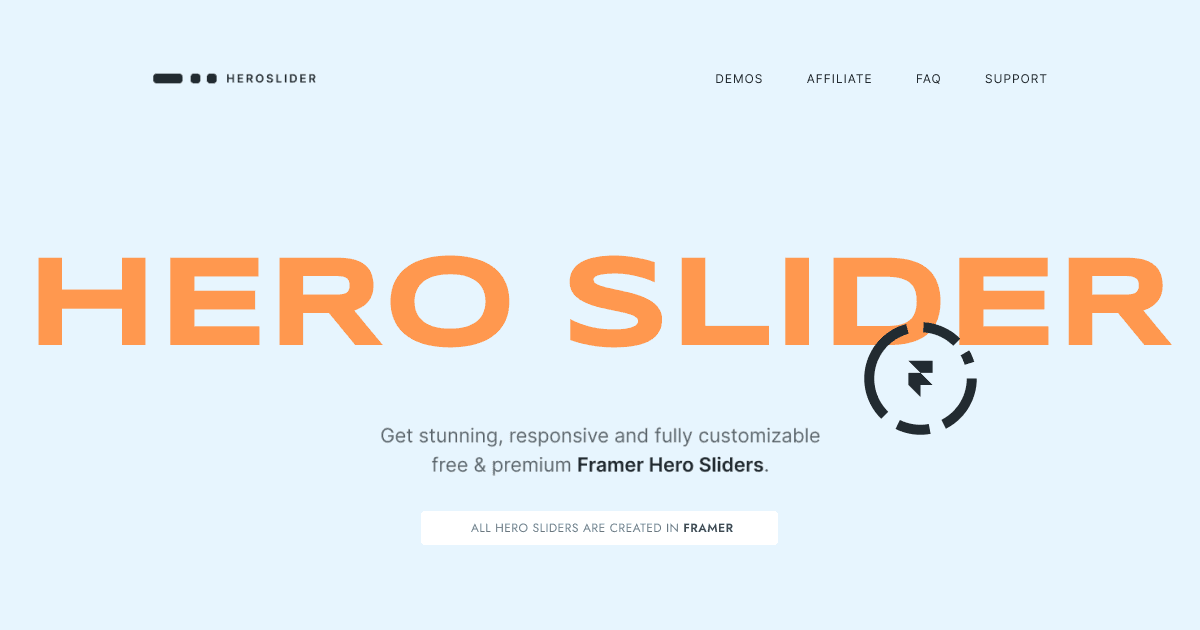 Hero Slider banner