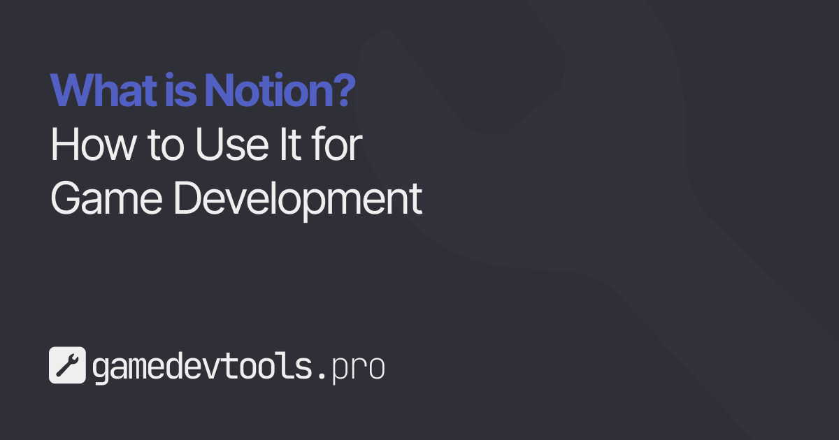 Cover image of this blog post: What is Notion?