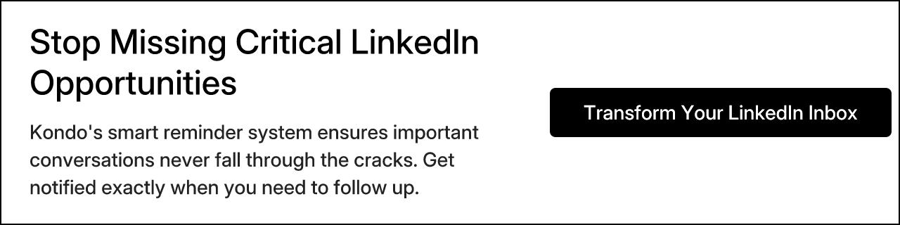 Stop Missing Critical LinkedIn Opportunities