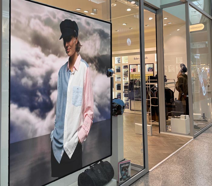 Weezago | Logiciel Affichage Dynamique | Boutiques Eden Park