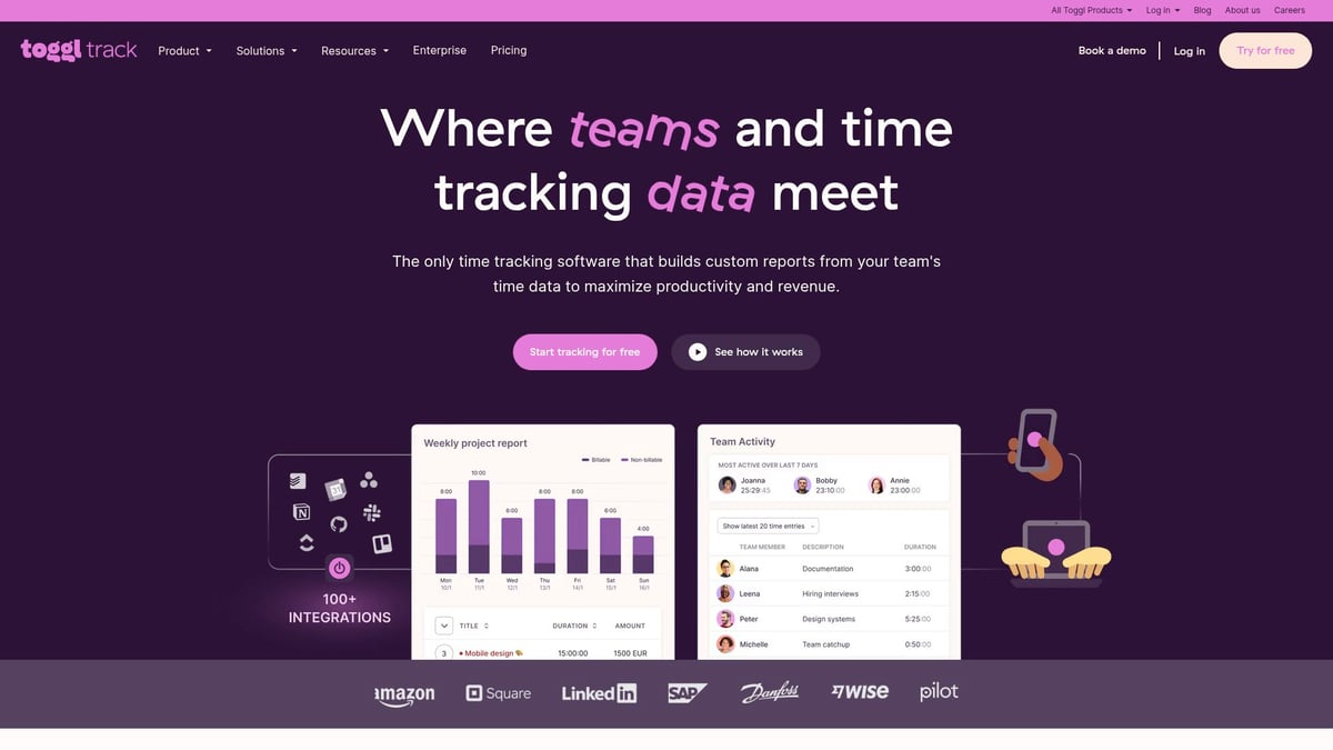12 Top Time Tracking Tools to Boost Productivity in 2026 - Toggl Track