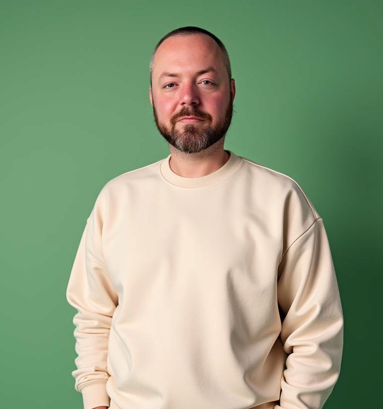 Portrait of portfolio creator