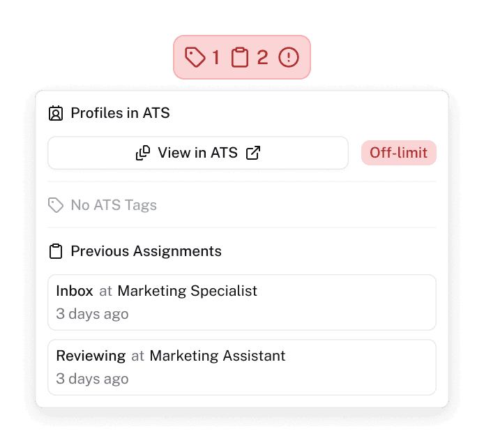 TalentRiver see ATS notes and tags