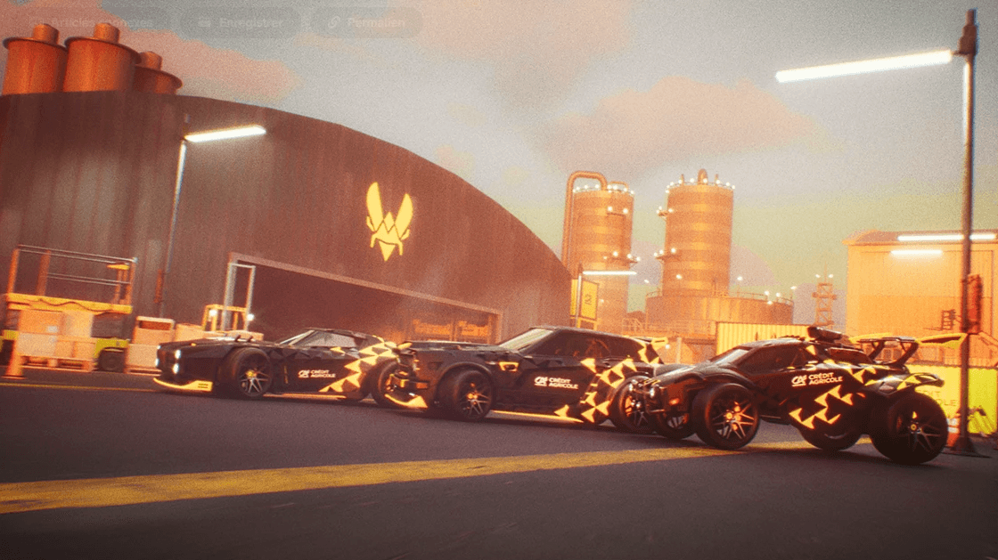 Team Vitality decal RLCS