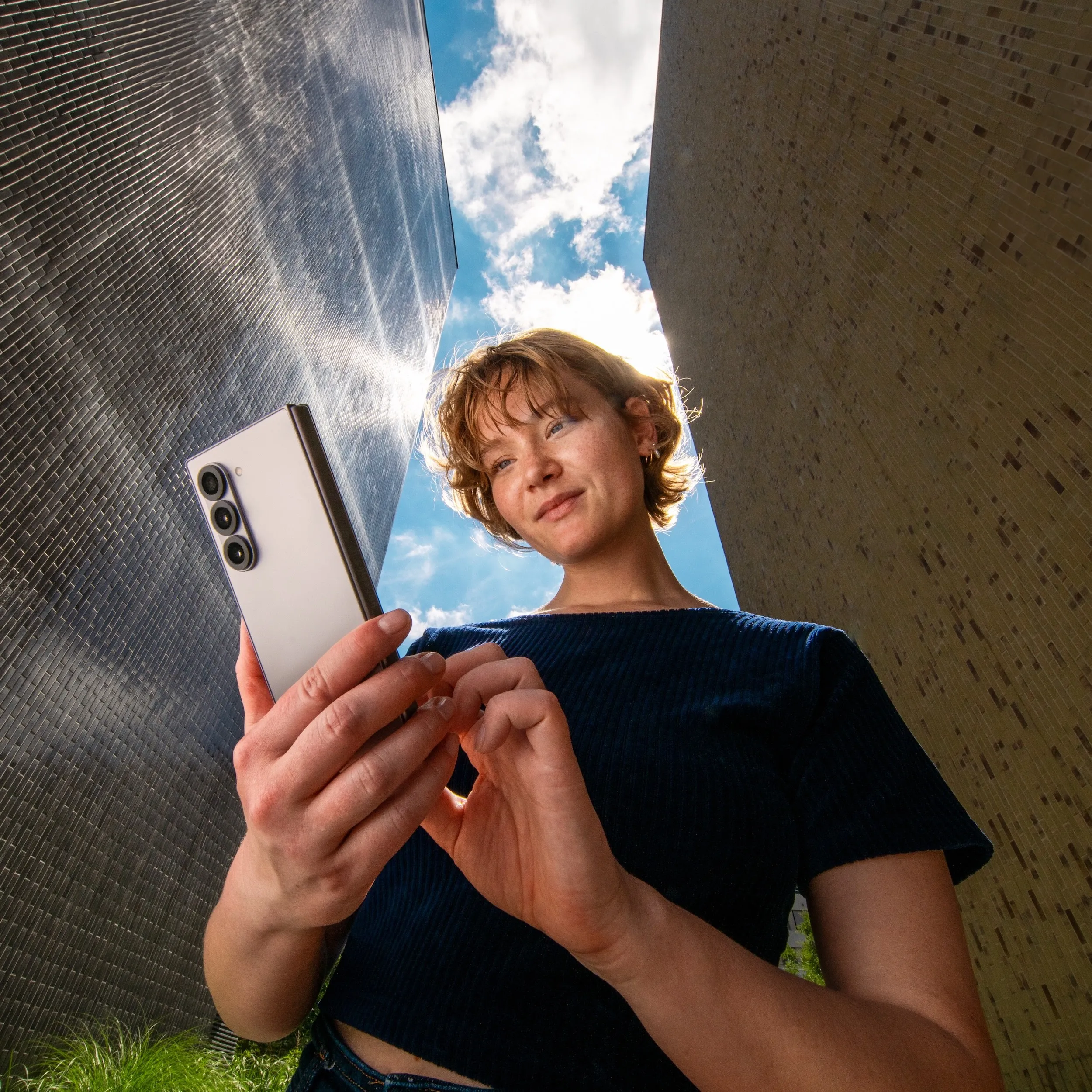 Shooting Samsung Galaxy ZFold6 with Swisscom