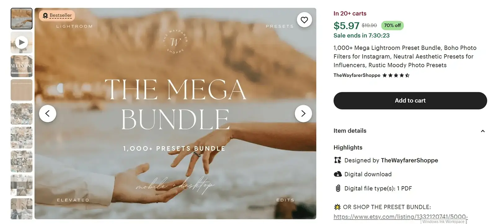 Photo Presets - Etsy