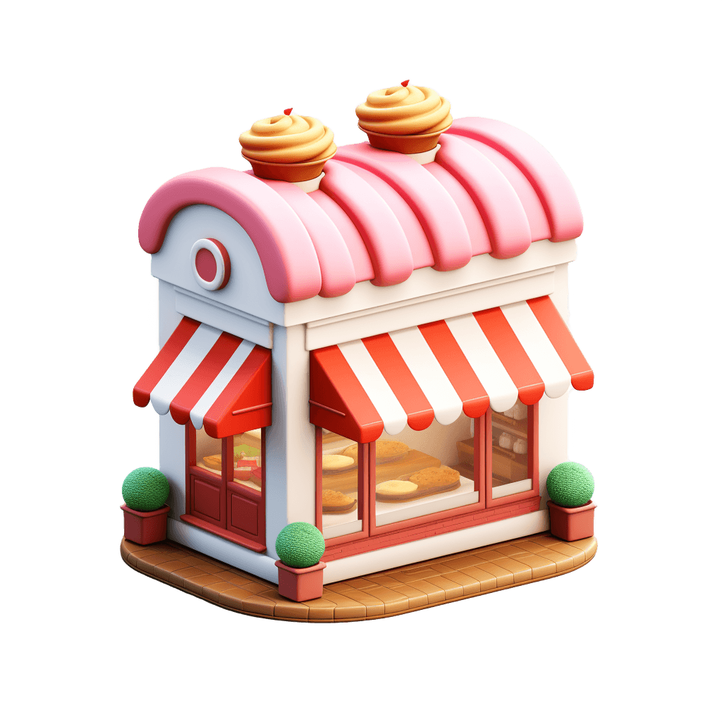 Bakery 3d icon