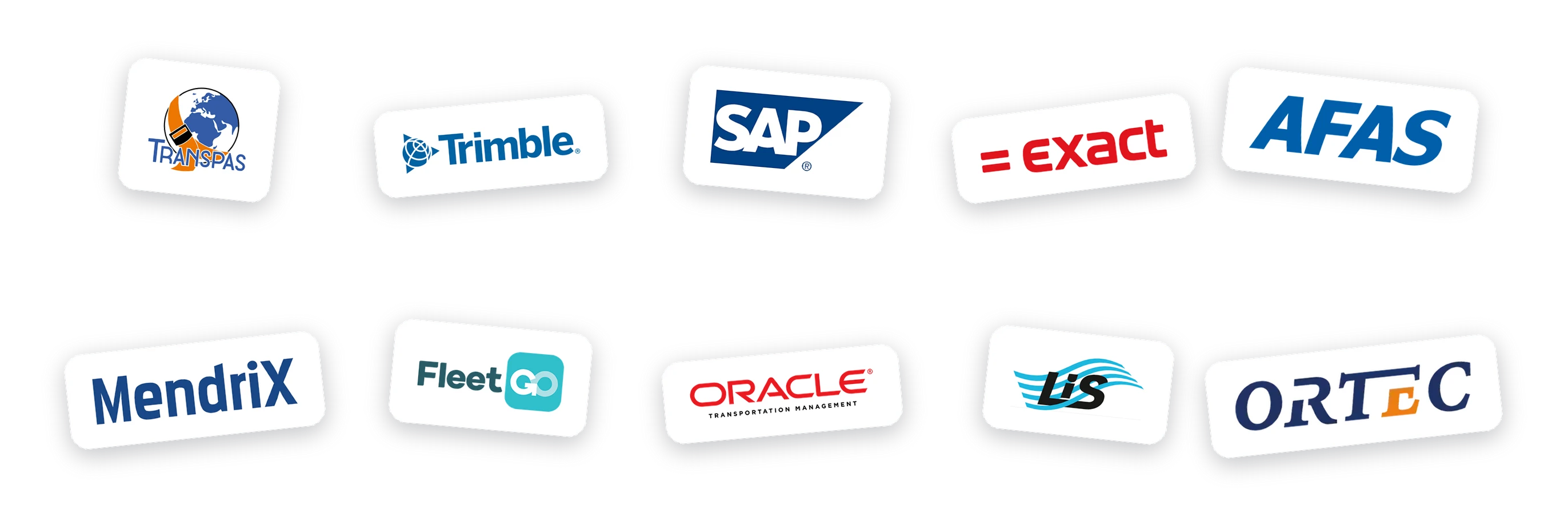 transport logistiek software logo's