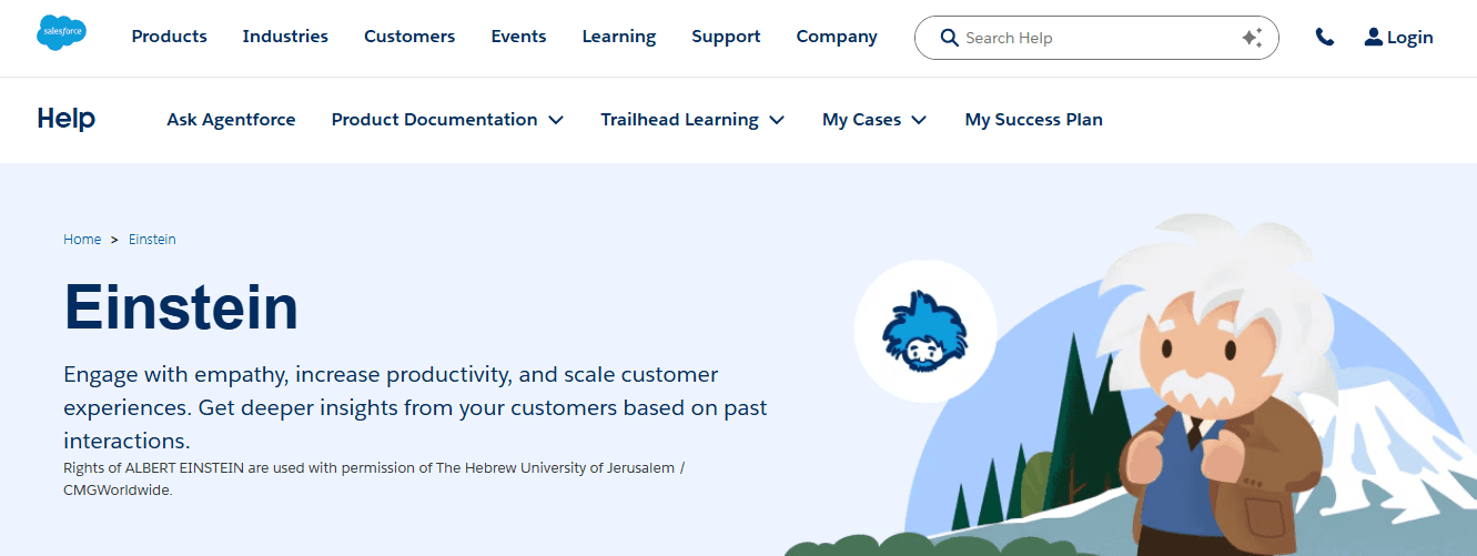 Salesforce Einstein&nbsp;&nbsp;