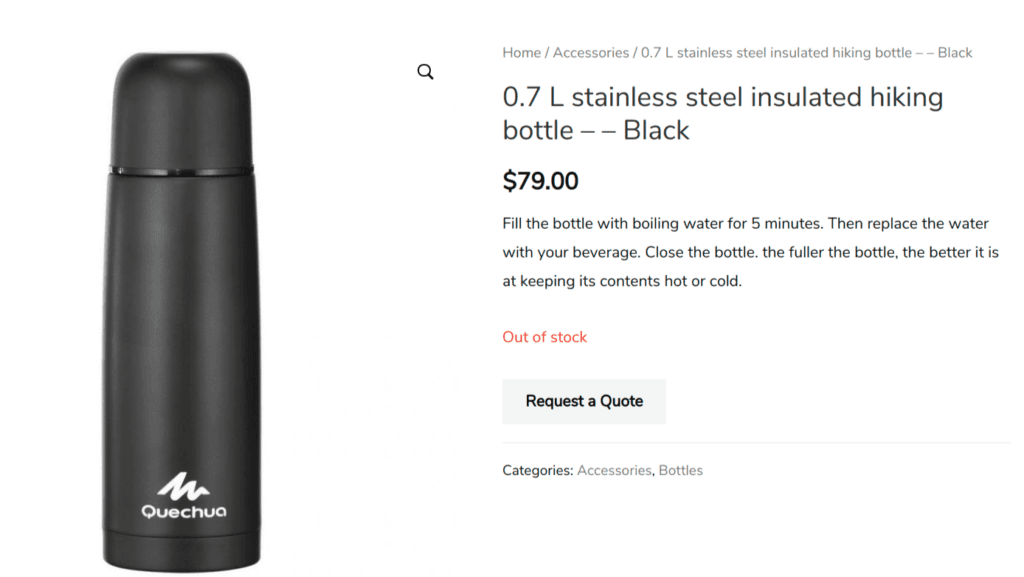 Best WooCommerce plugins: Product Enquiry