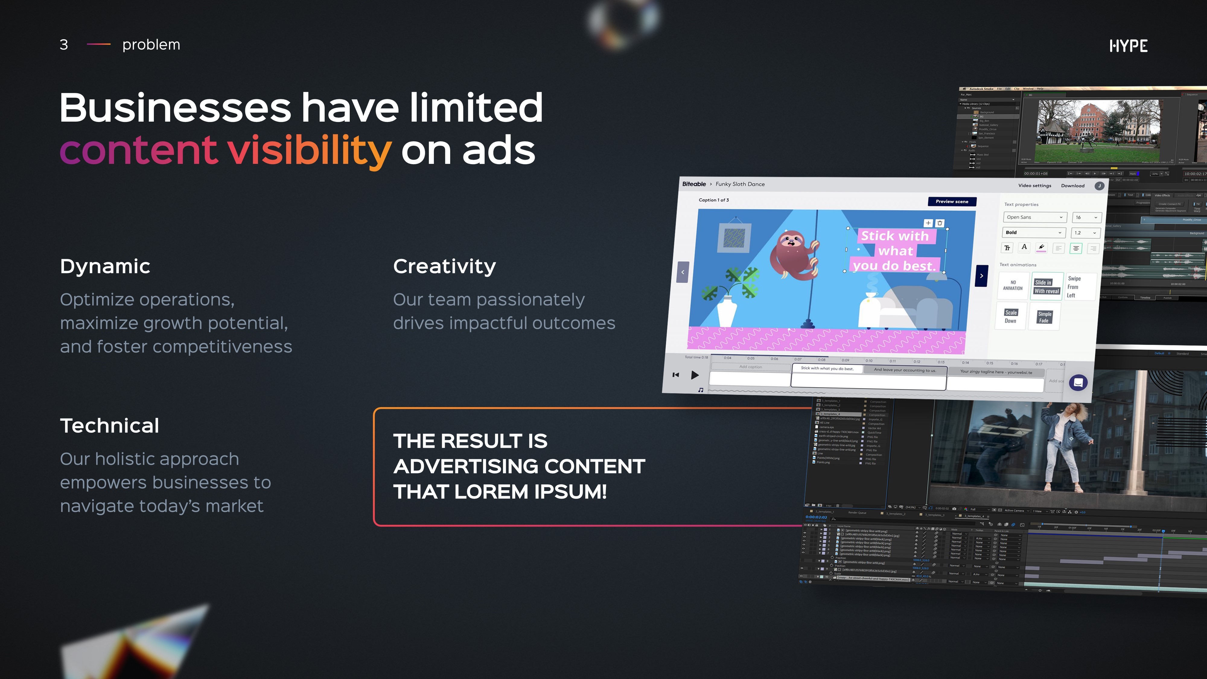 modern 3d powerpoint slides
