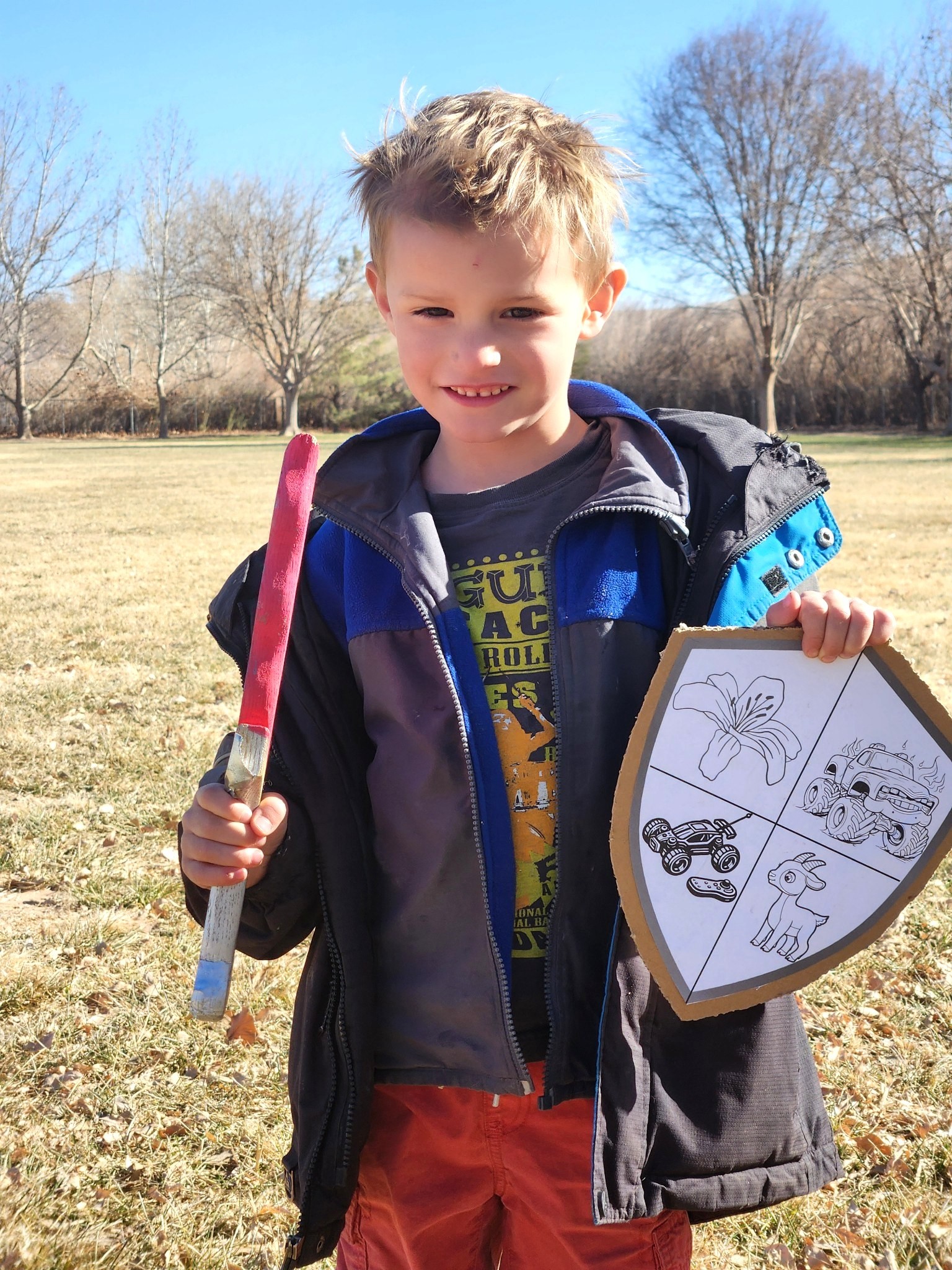 Hyrum at a neighborhood park in St. George