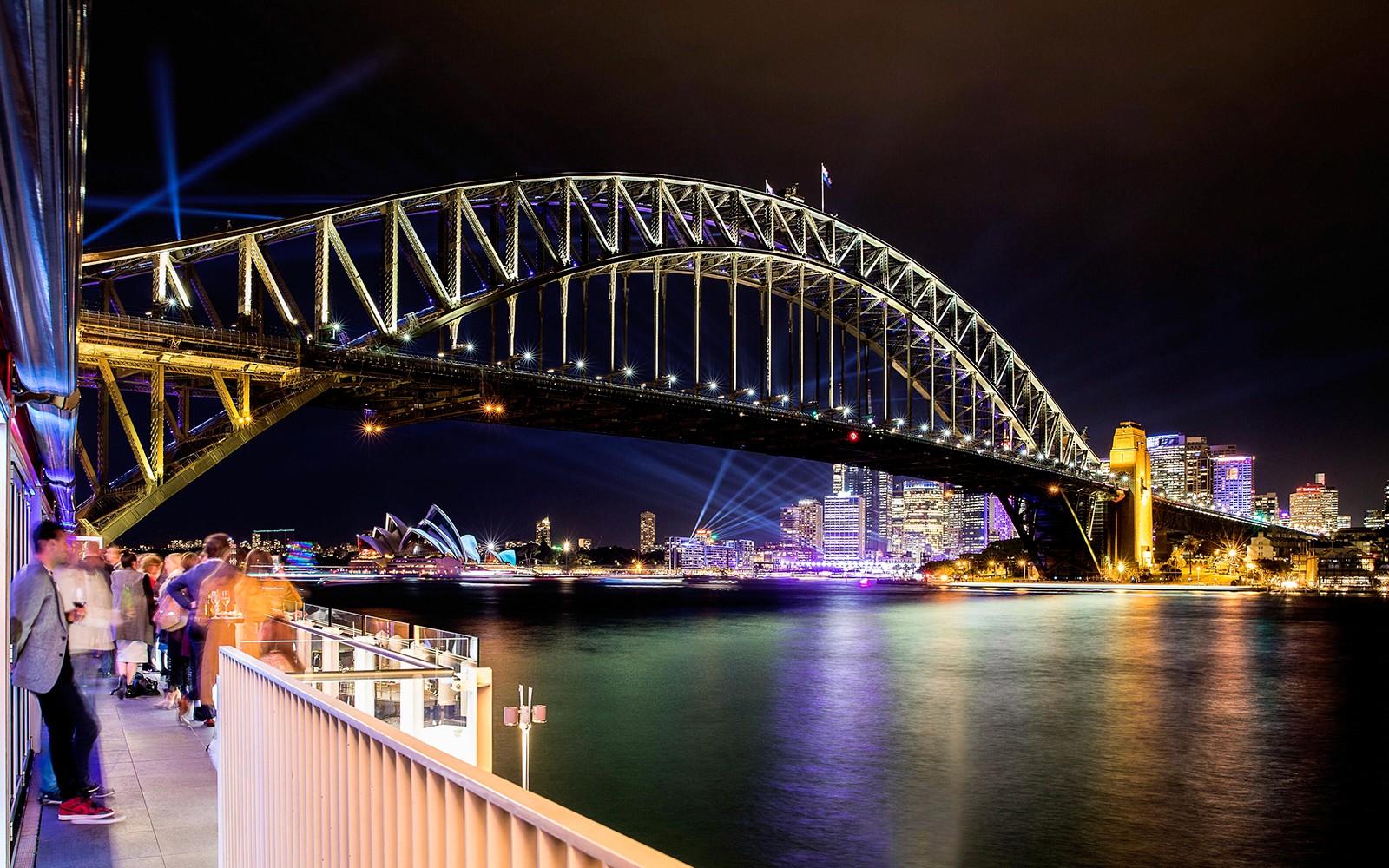 해질녘의 하버 브리지