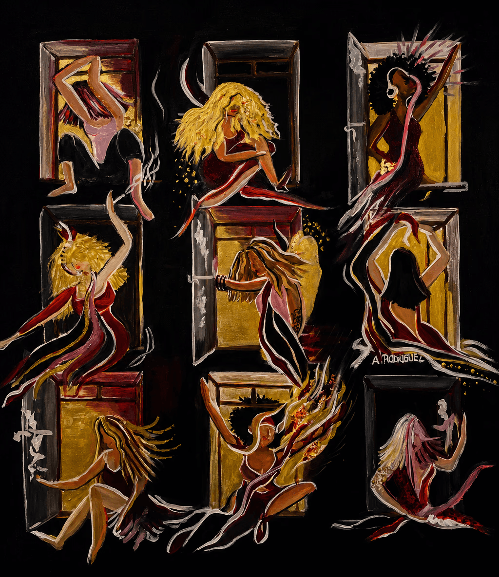 THE ESCORT original campaign artwork