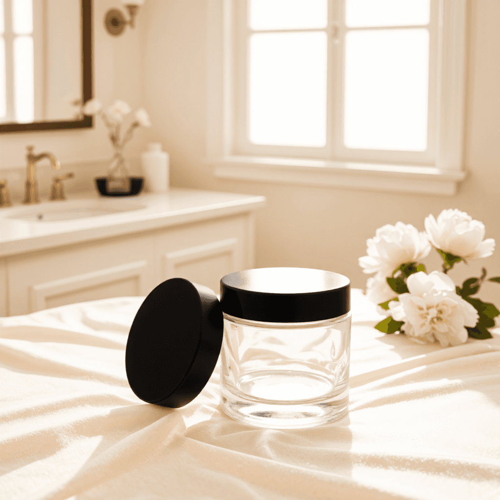 product photography of eye cream