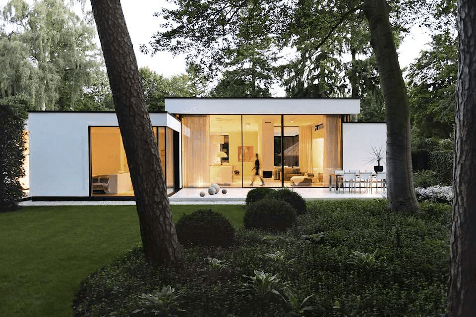 Schmale Schiebeanlage von Solarlux