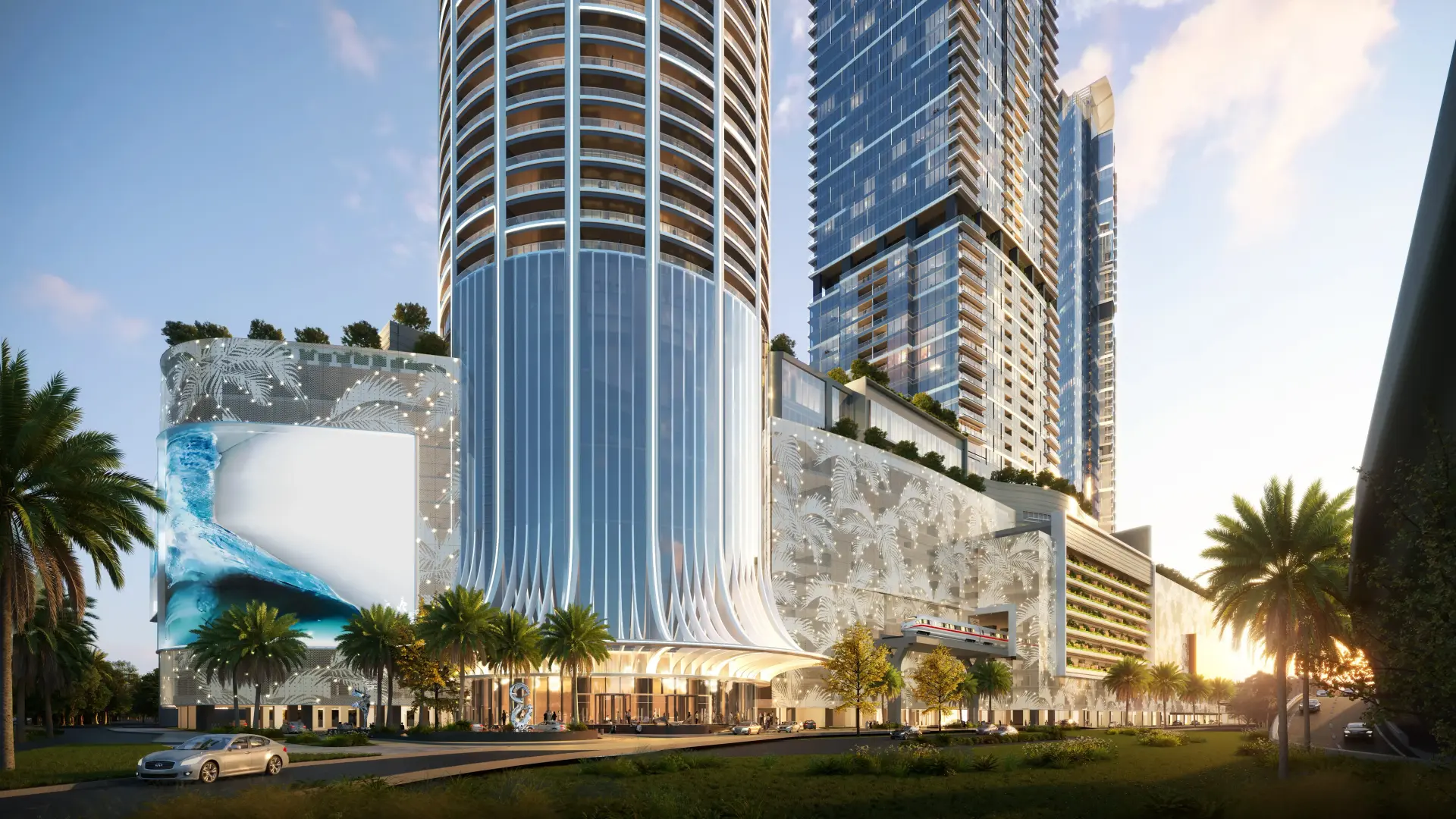 palm beach tower 3 by nakheel developers dubai marina