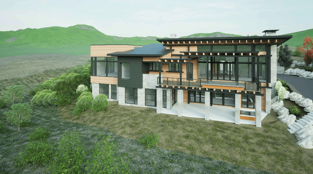 vitruvius built luxury leland house