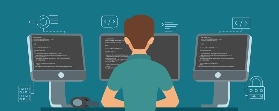 A visual representation of advanced Python skills, showing complex code snippets and data structures.