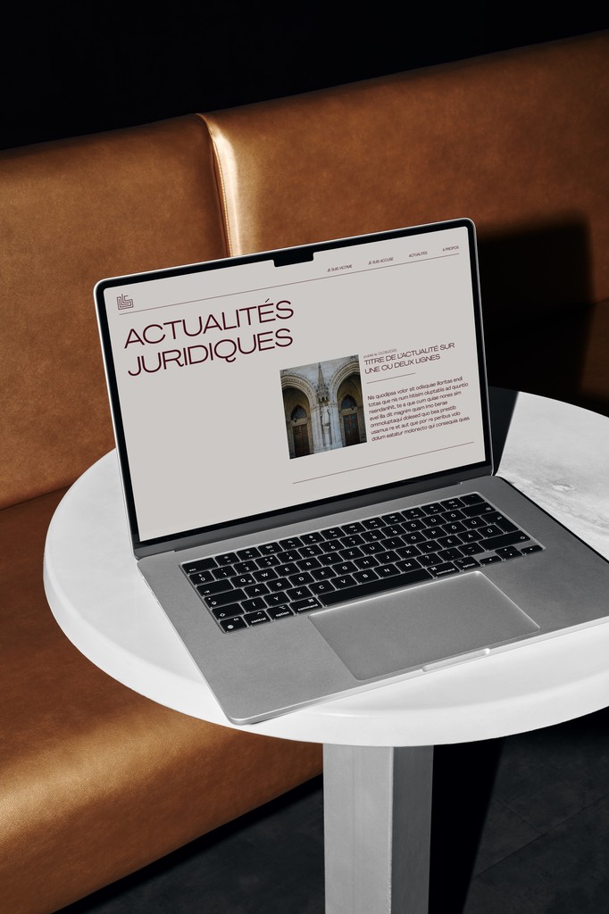 Conception et design du site web pour Thomas Berthet, avocat indépendant. Projet réalisé par Basalte, studio de design graphique spécialisé en identité visuelle et création de sites professionnels.