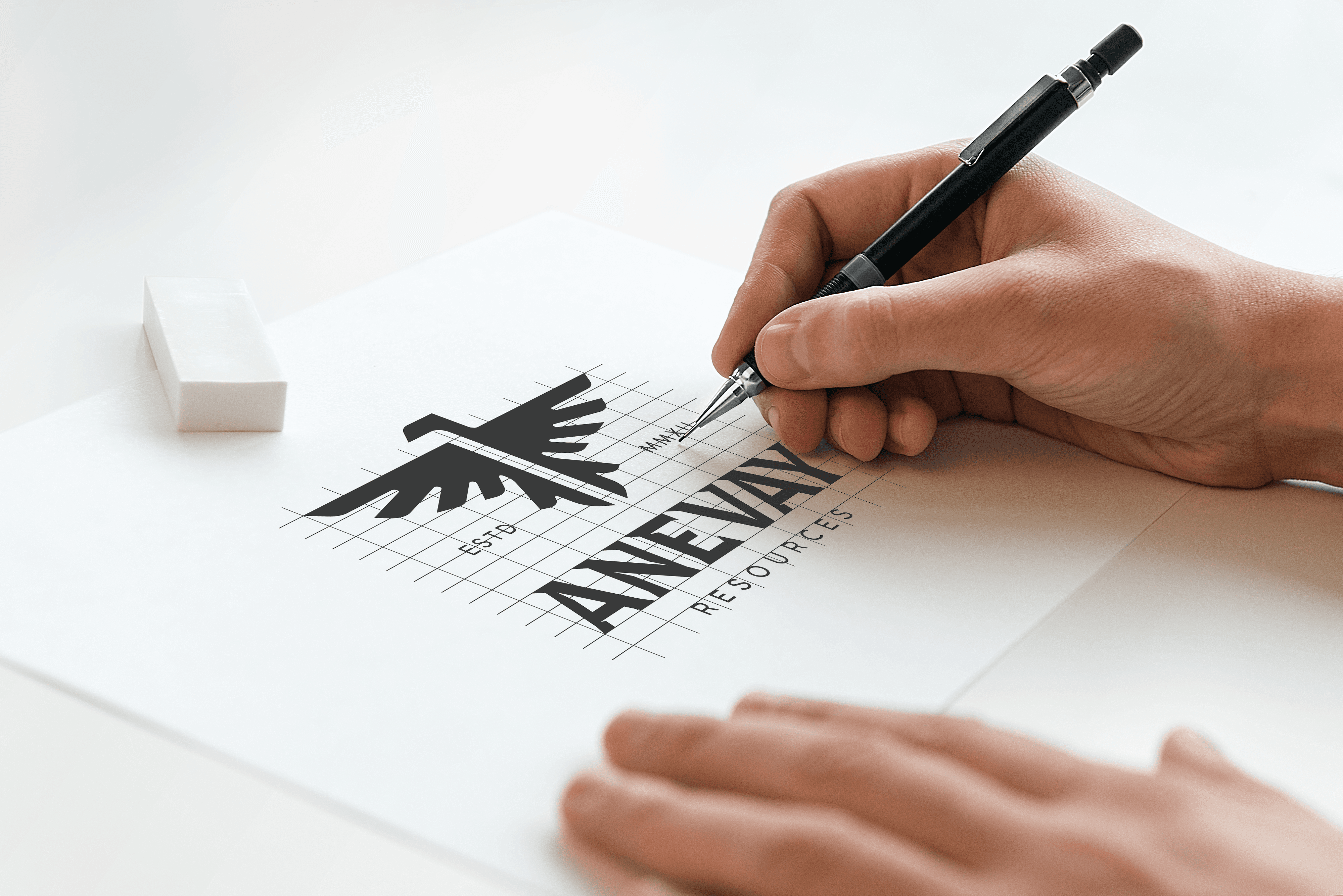 Anevay Resources - Logo sketch